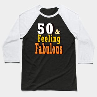 “It’s my birthday” . Cute birthday announcement for 50th Birthday Gifts For Men Women fifty year 50 Years Old Baseball T-Shirt